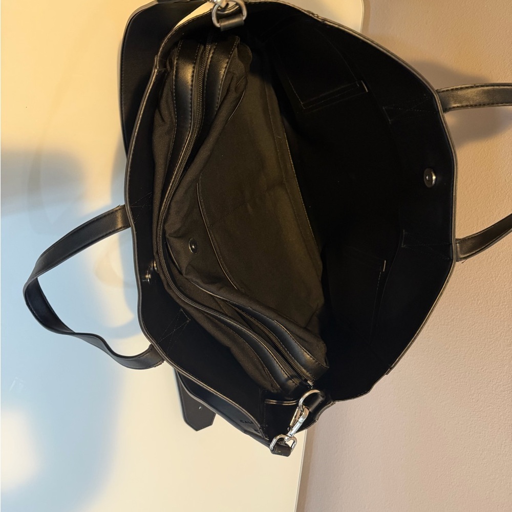 Calpak Black Laptop Bag - Picture 4 of 8